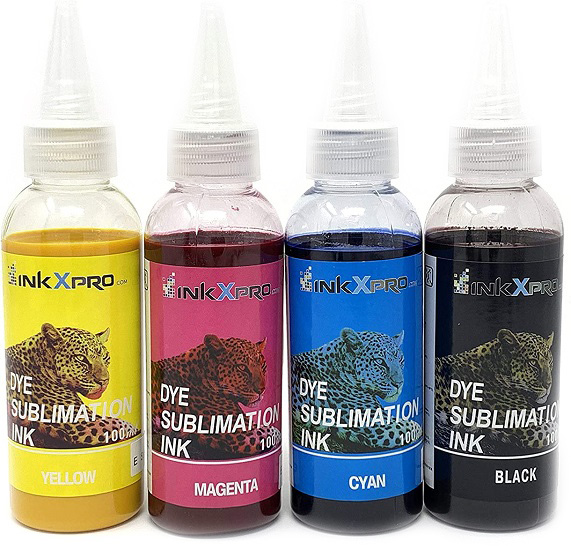 INKXPRO 4 X 100ml Professional True Color Sublimation Ink best sublimation ink