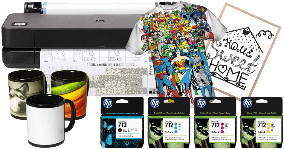HP Printer for Sublimation and HP Ink